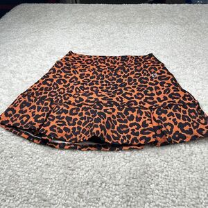 Leopard Print Women's Skort